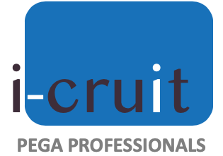 logo i-Cruit Pega Professionals vlak
